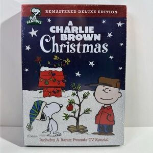 Peanuts A Charlie Brown Christmas DVD - Red, Blue, White